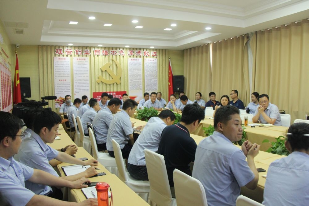 盛源公司开展建党99周年系列专题党课活动