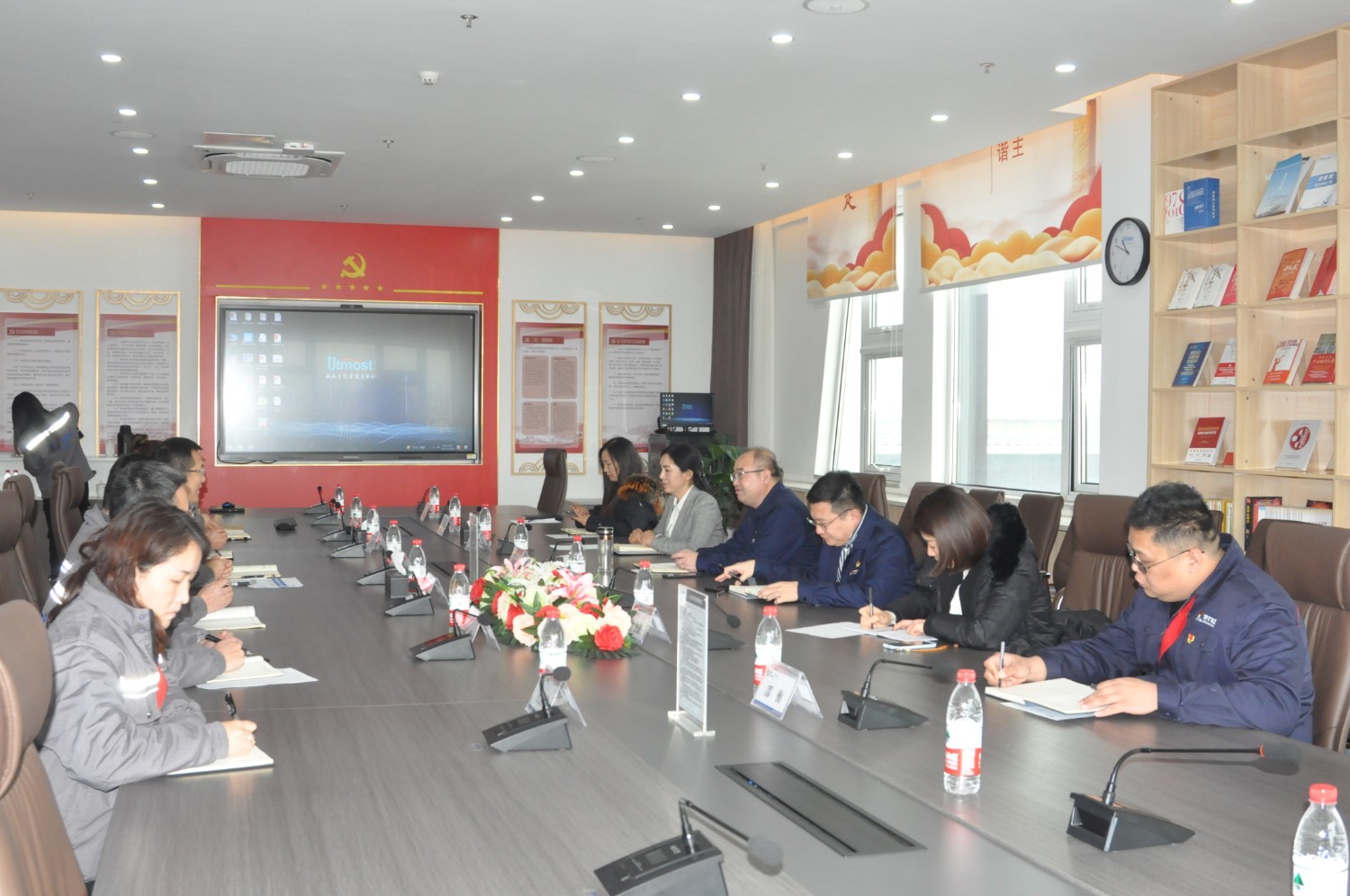 山东盛源:郭锦华到精密制造产业园调研指导工作(王新旭) (2)