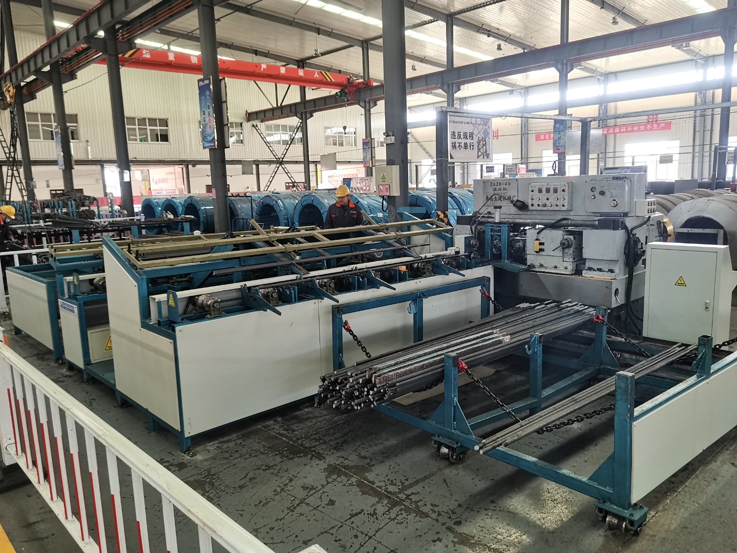 山东盛源：矿用公司锚杆生产线改造升级效果好（刘陵瑶  刘太宾）