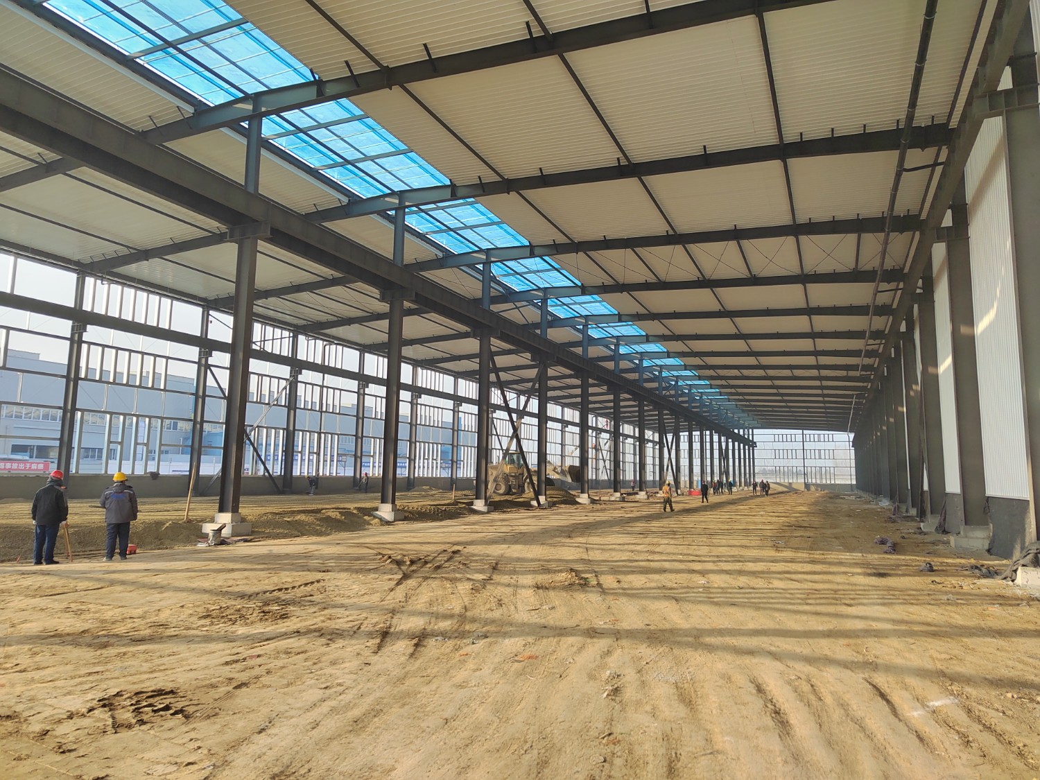 20221229山东盛源：精密制造产业园二期项目建设奏唱冬季施工进行曲，图为二期项目现场（拍摄者刘从政） (1)