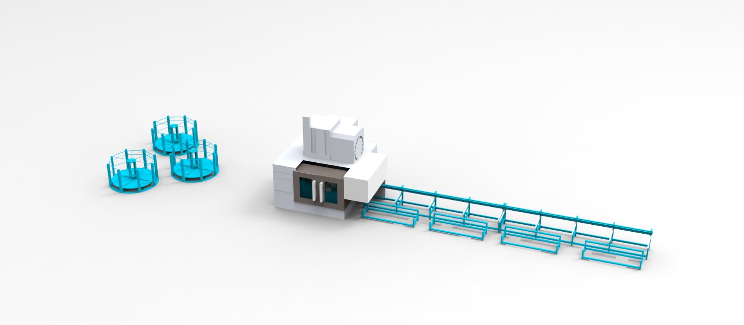 20230329研发成功！矿用公司全自动笼型锚索生产线交付使用，图为产品设计图（拍摄者：刘陵瑶）