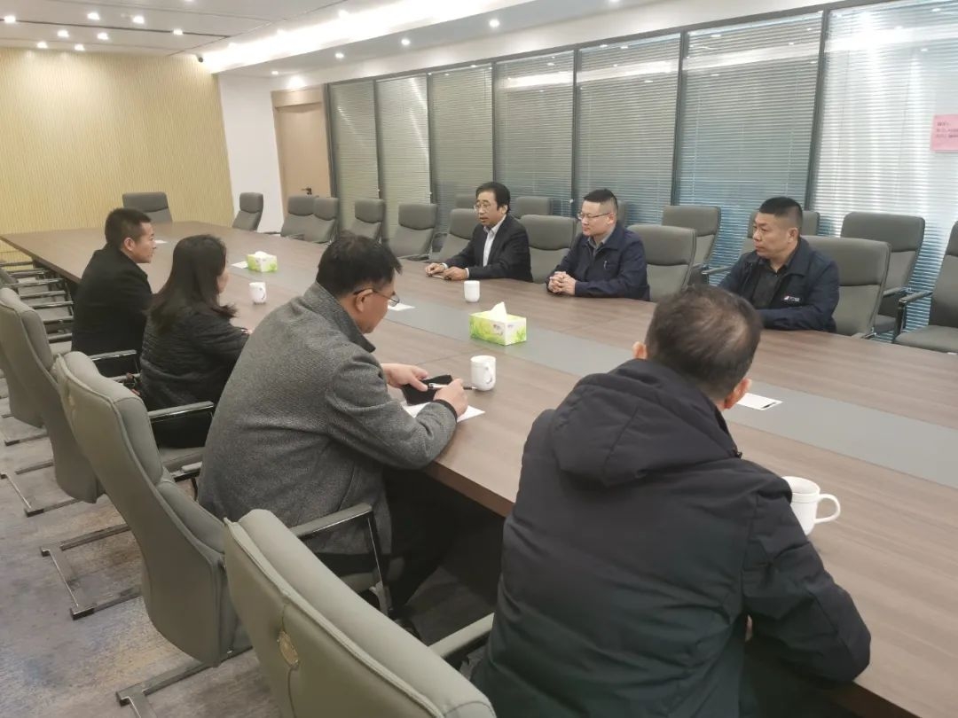 徐矿集团江苏新鹏能源到盛源公司洽谈合作