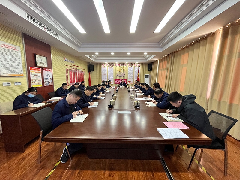 盛源公司抓起步、抓开局，打好首季安全开局战