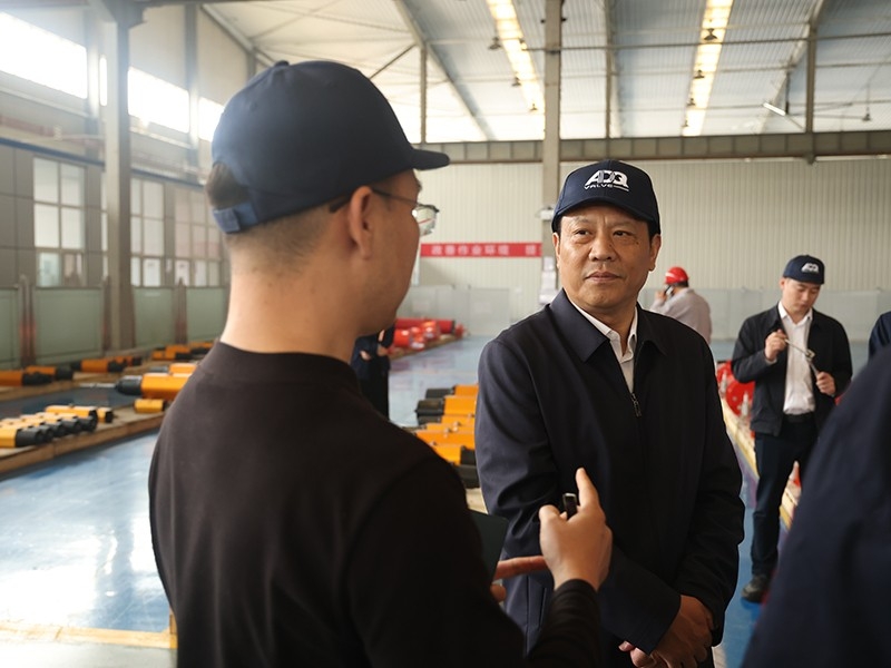 张广宇到精 密制造产业园调研指导工作