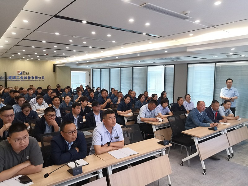 0506山东盛源开展节后复工复产暨安全警示教育专题会（王亚 欧阳金山）