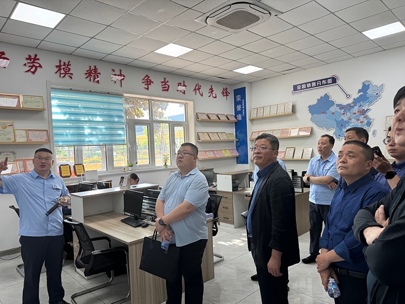 山东省总工会调研组到盛源公司调研指导