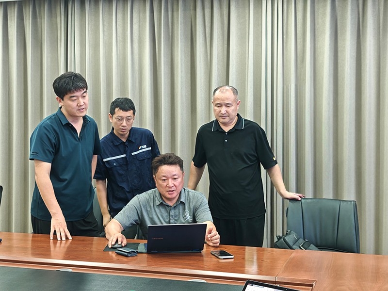 欧迅贸易和星普液压赴山东盛源济宁分公司洽谈合作