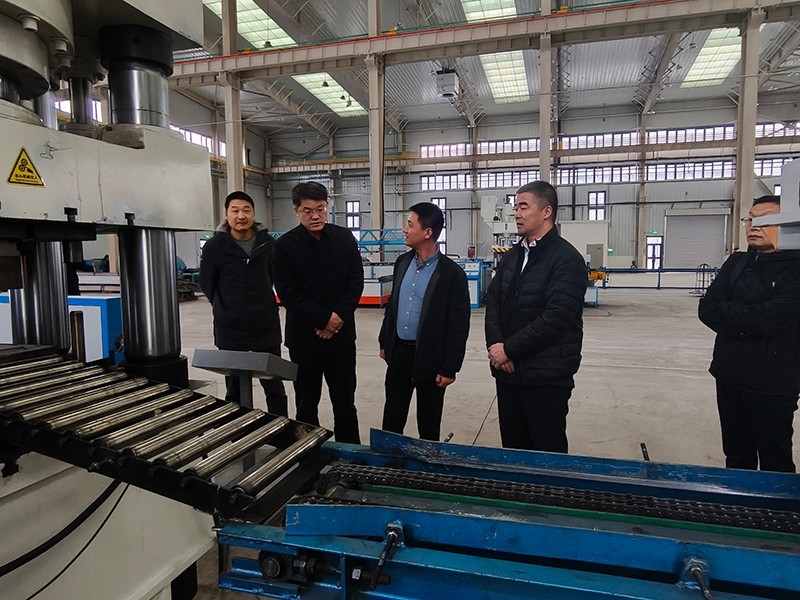 协同赋能产业共赢丨新疆八一钢铁集团考察霍尔果斯山东盛源新疆分公司