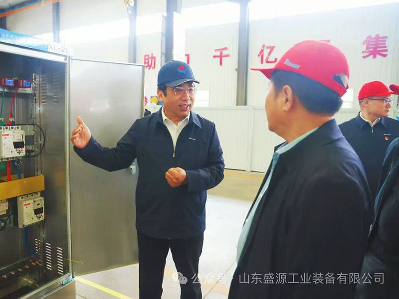 中能国新、中铁广州工程局济南公司客人 到访山东盛源