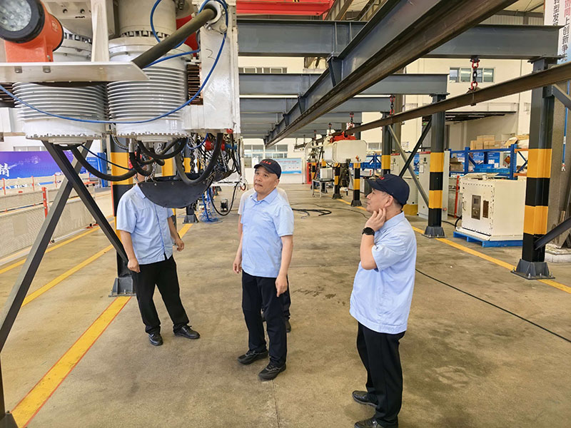 0516齐高臣带队到山东盛源检查指导安全生产工作（王亚 张腾腾）