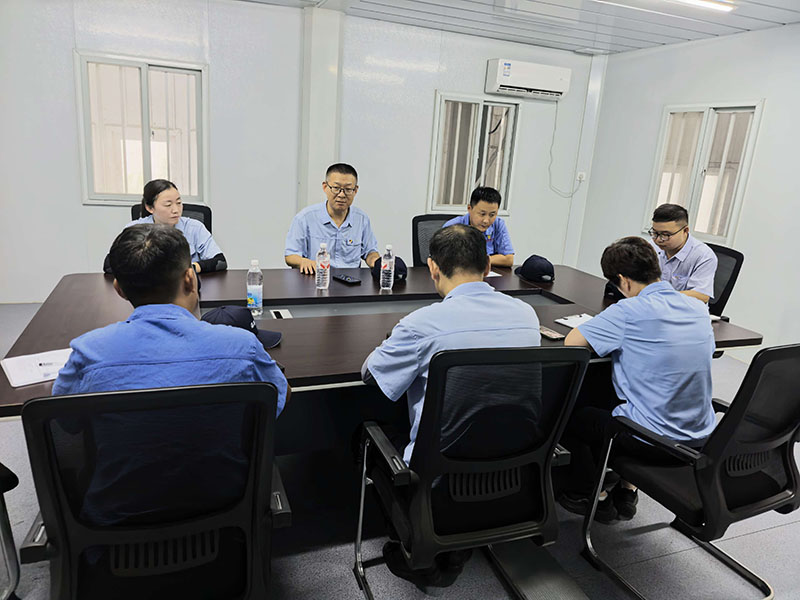 0827精益管控除隐患 帮扶提质守底线丨盛源公司开展入园企业专项安全检查(王为稳 周艳平)