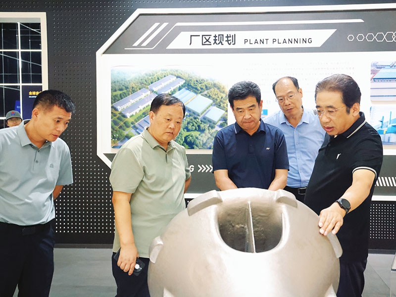 山东科技大学曾庆良教授一行莅临盛源工业考察交流